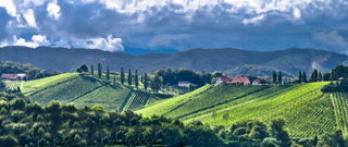 Landschaftspanoramabild