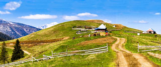 Panoramabild Ost Karpaten