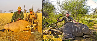 Jagdtrophäen Namibia