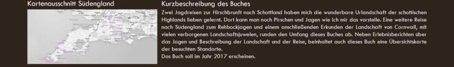 Sehenswürdigkeiten in Landkarte von Cornwall, Südengland, Schottland