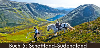 Jagdbuch und Bildband der Naturschönheiten Schottlands, Südenglands und von Cornwall